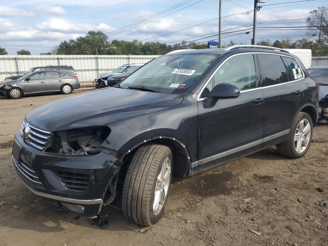 VOLKSWAGEN TOUAREG 2015 wvgef9bp8fd001624