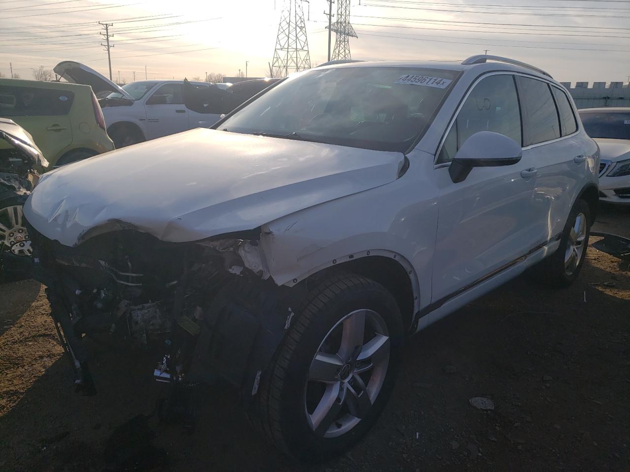 VOLKSWAGEN TOUAREG 2013 wvgef9bpxdd007597