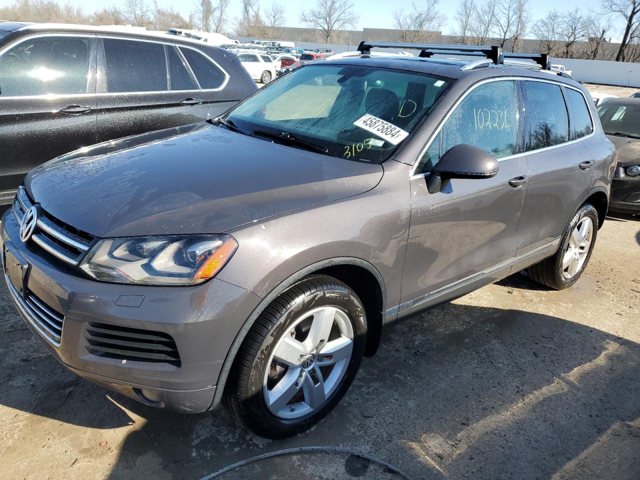 VOLKSWAGEN TOUAREG 2012 wvgek9bp0cd010146