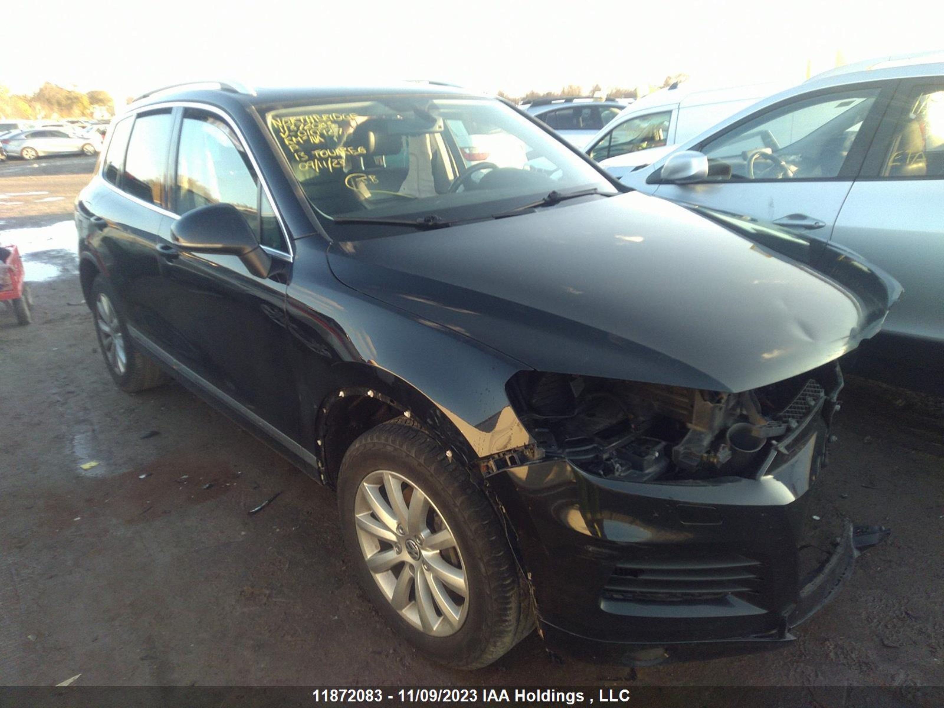 VOLKSWAGEN TOUAREG 2013 wvgep9bp2dd010927