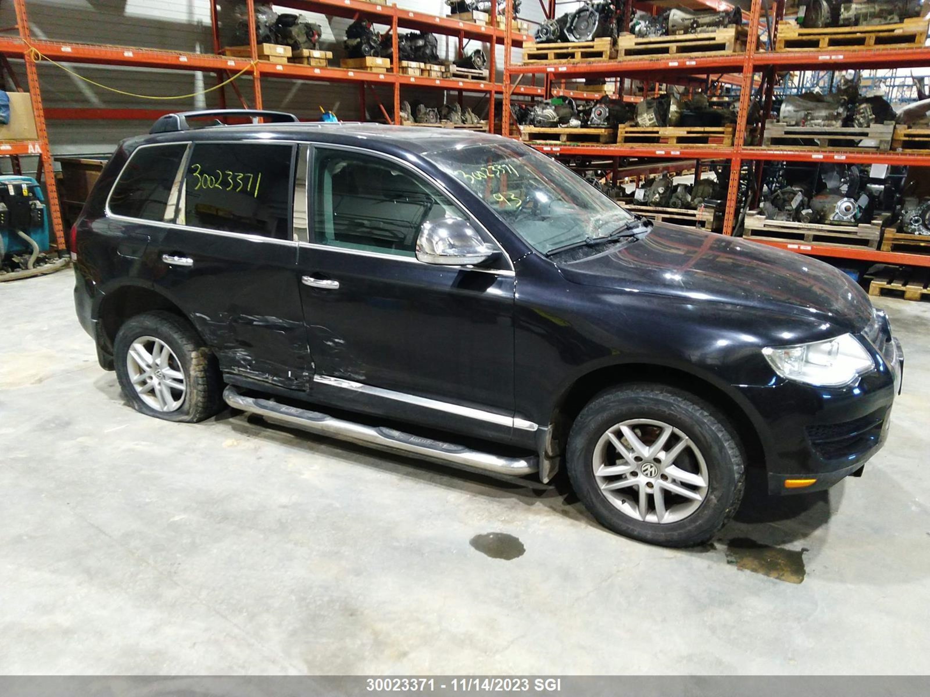 VOLKSWAGEN TOUAREG 2010 wvgfk6a97ad002130