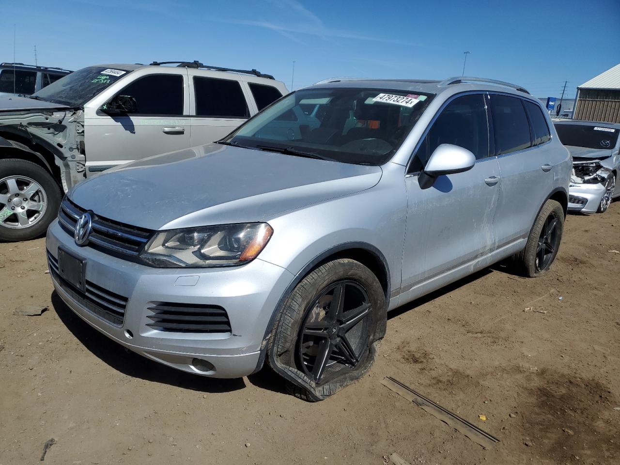 VOLKSWAGEN TOUAREG 2011 wvgfk9bp3bd006160