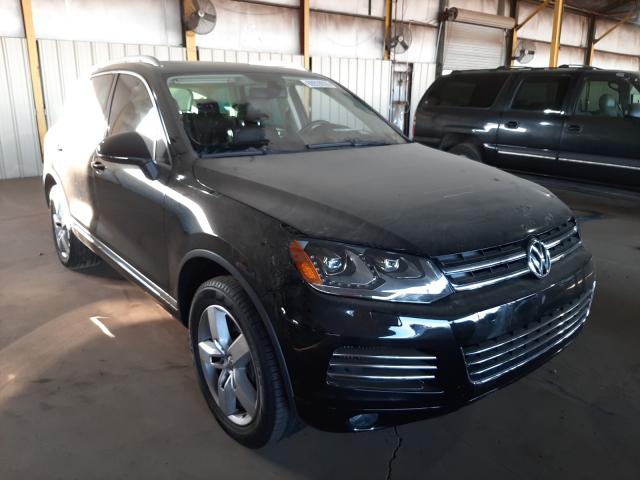 VOLKSWAGEN TOUAREG V6 2012 wvgfk9bp7cd003456