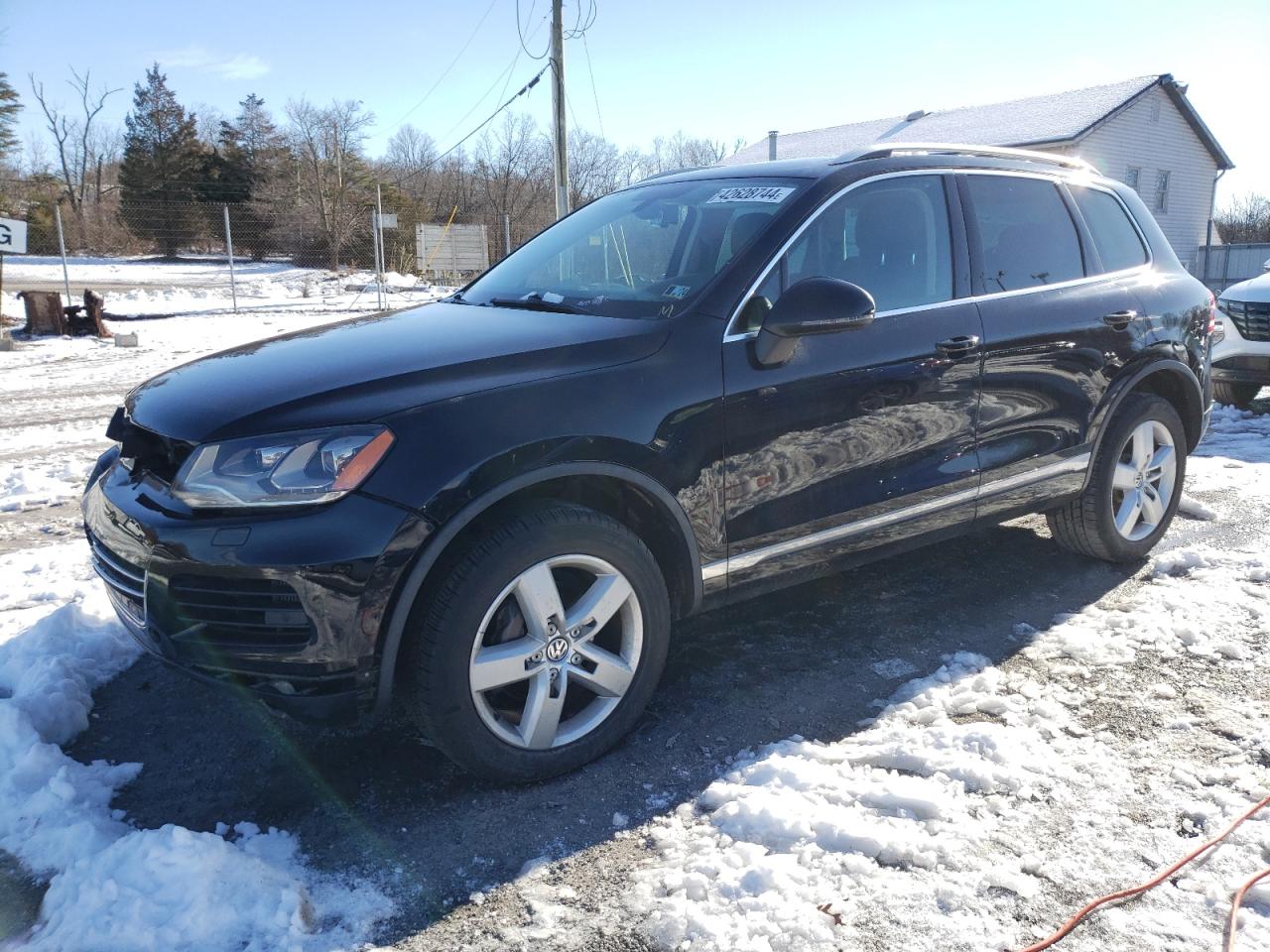 VOLKSWAGEN TOUAREG V6 2012 wvgfk9bp7cd003828