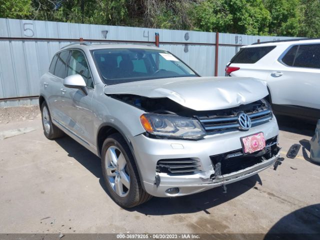 VOLKSWAGEN TOUAREG 2012 wvgfk9bp9cd002907