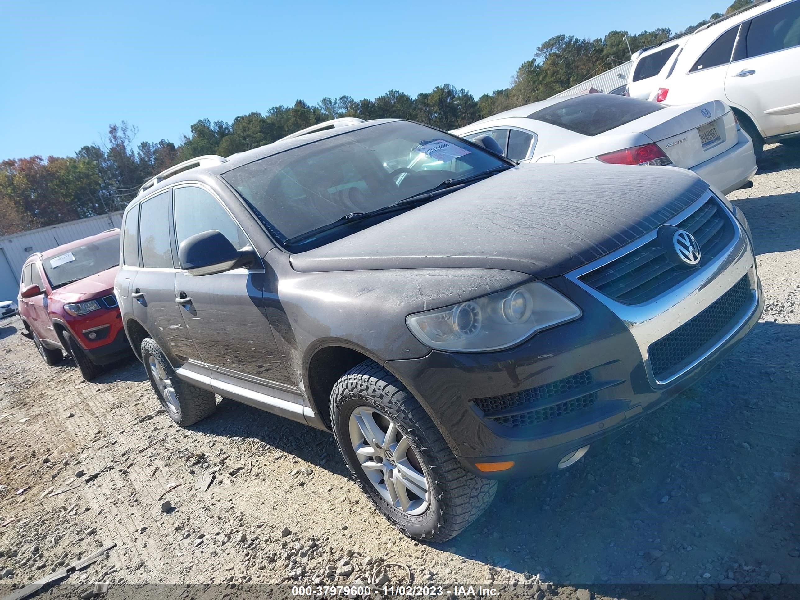 VOLKSWAGEN TOUAREG 2009 wvgfm77l19d039365