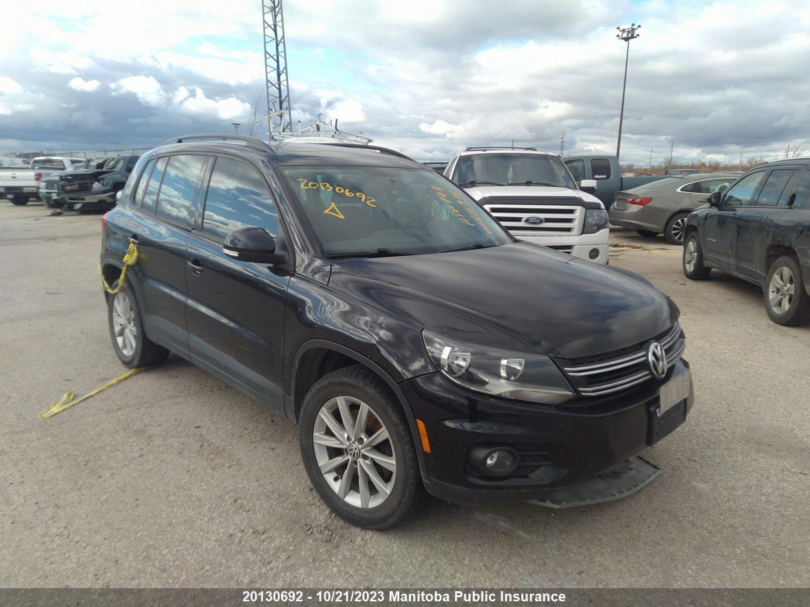 VOLKSWAGEN TIGUAN 2013 wvgjv3ax0dw618971