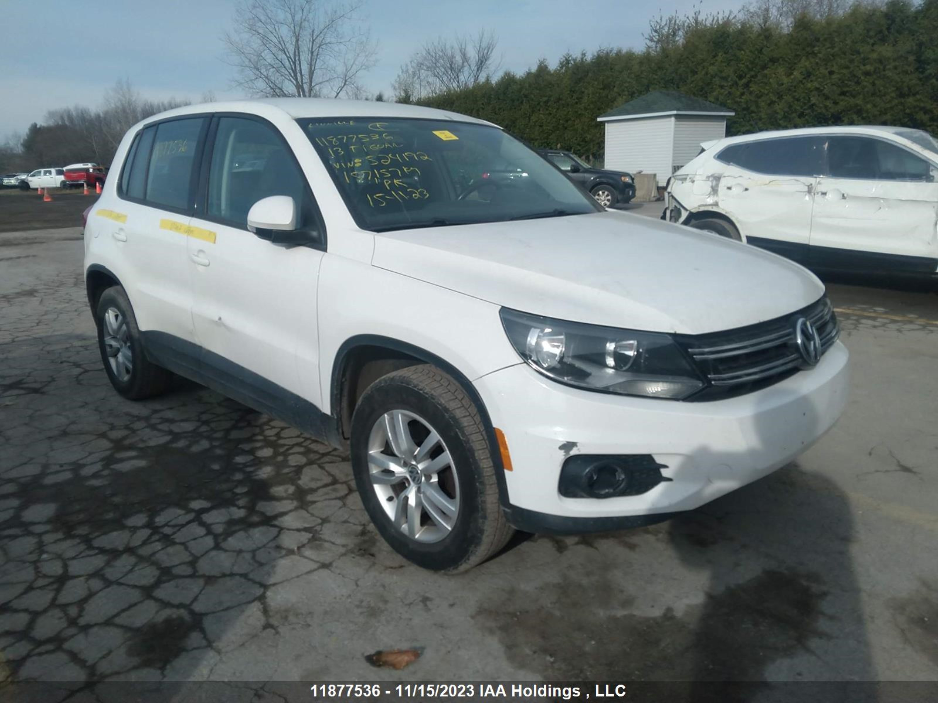 VOLKSWAGEN TIGUAN 2013 wvgjv7ax0dw524192