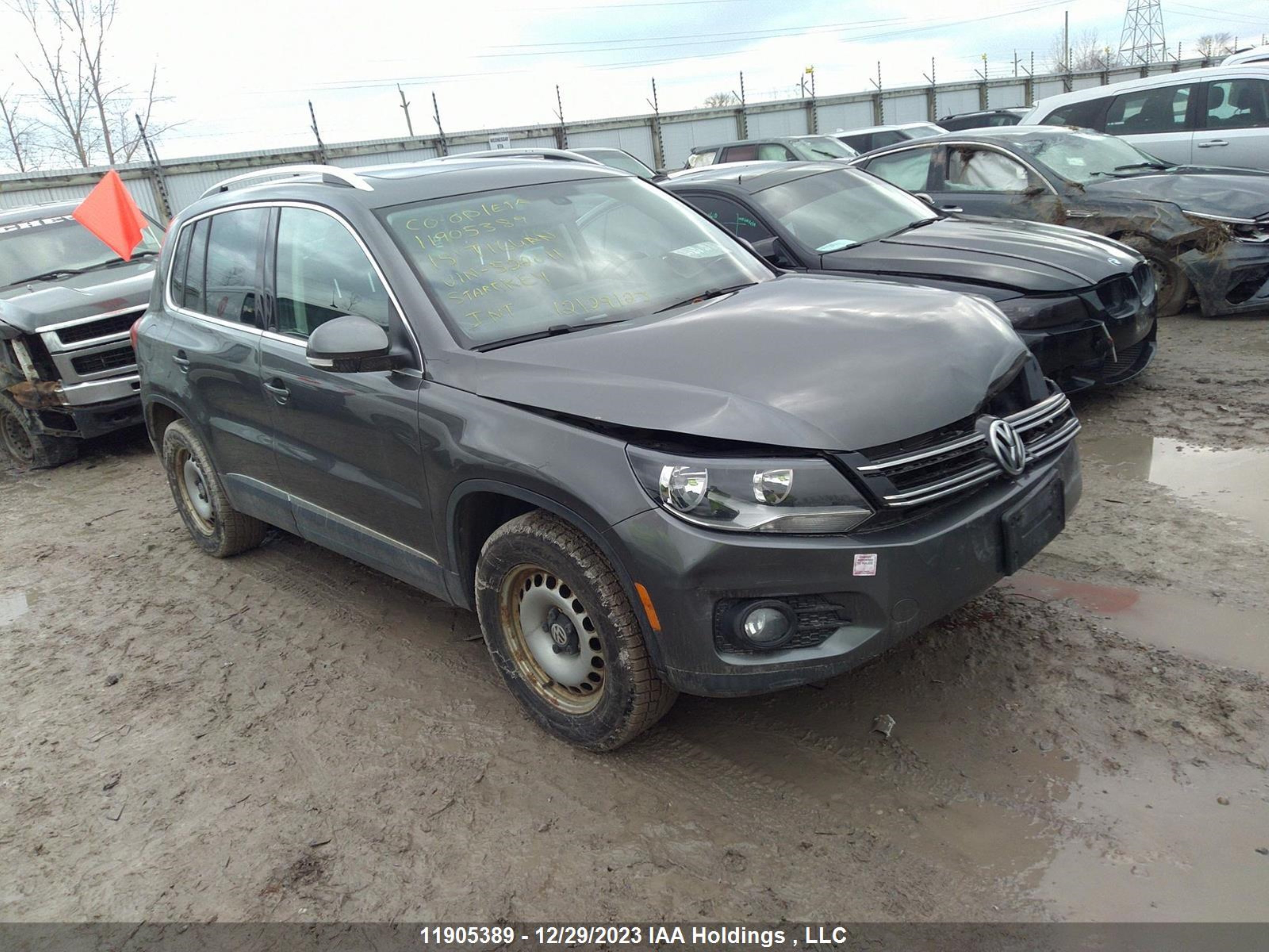 VOLKSWAGEN TIGUAN 2014 wvgjv7ax0fw522011