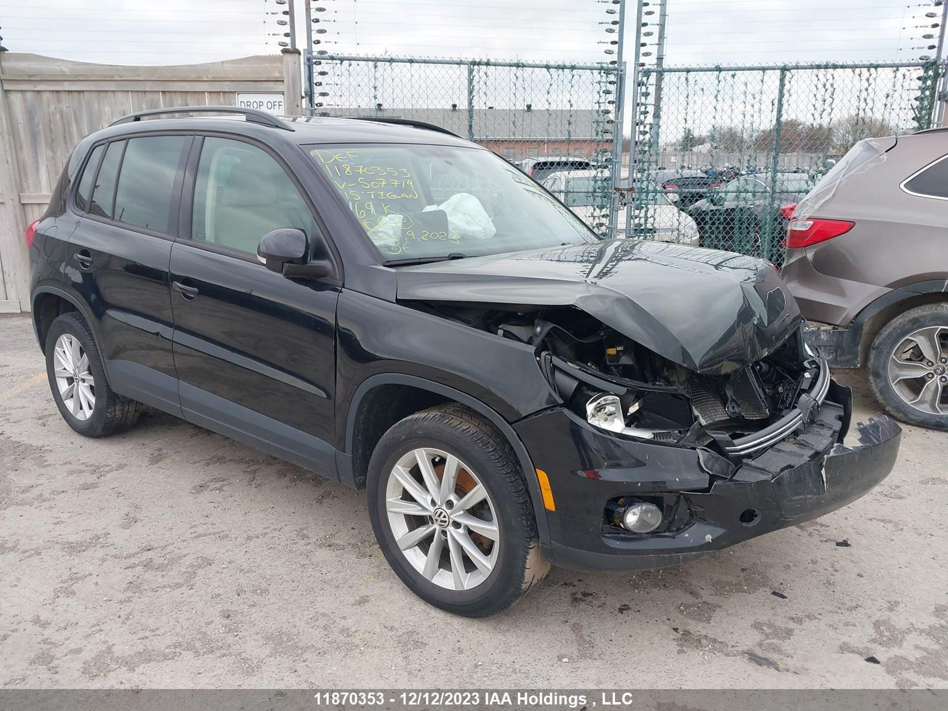 VOLKSWAGEN TIGUAN 2015 wvgjv7ax2fw507719