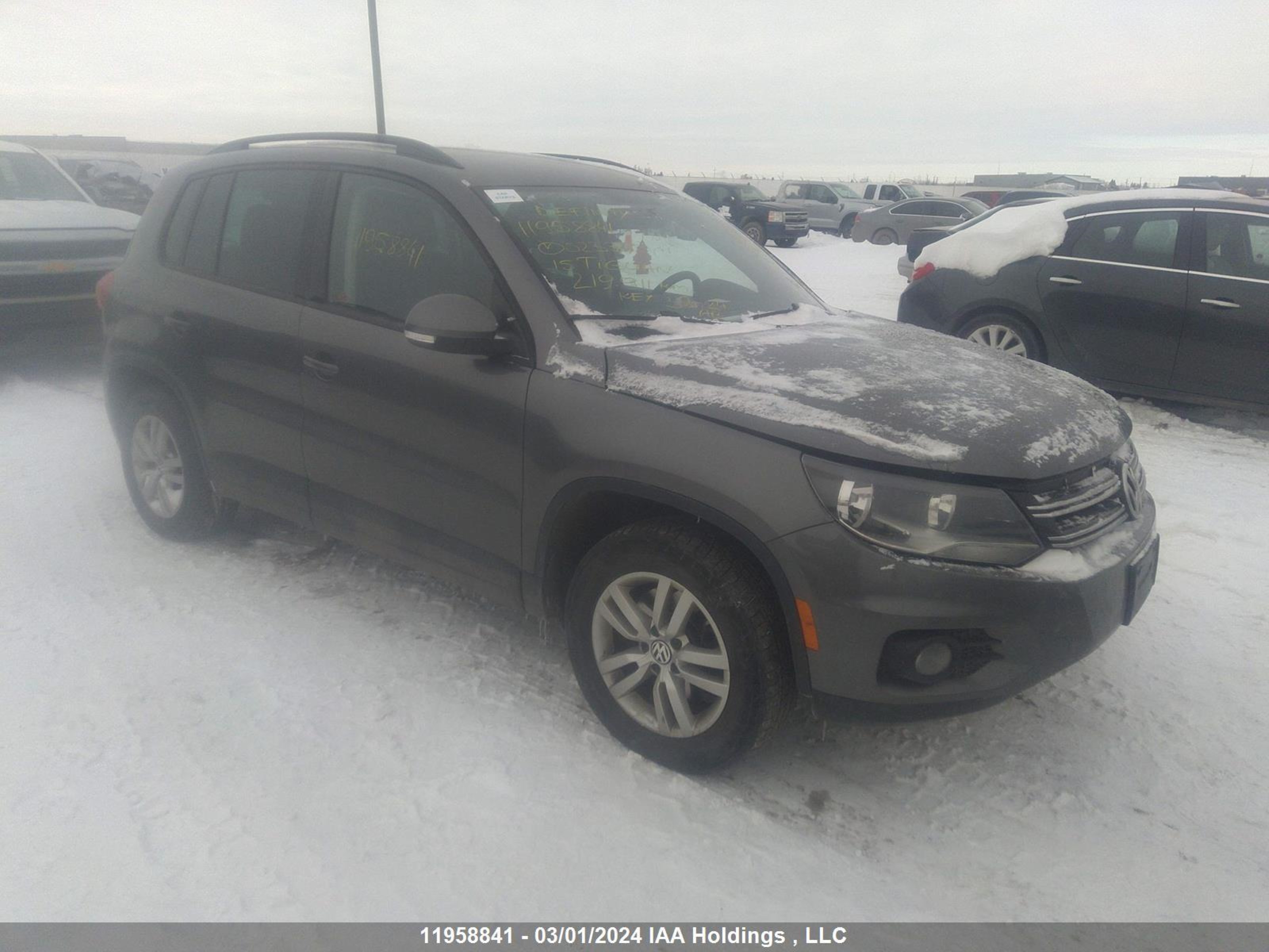 VOLKSWAGEN TIGUAN 2015 wvgjv7ax6fw523308