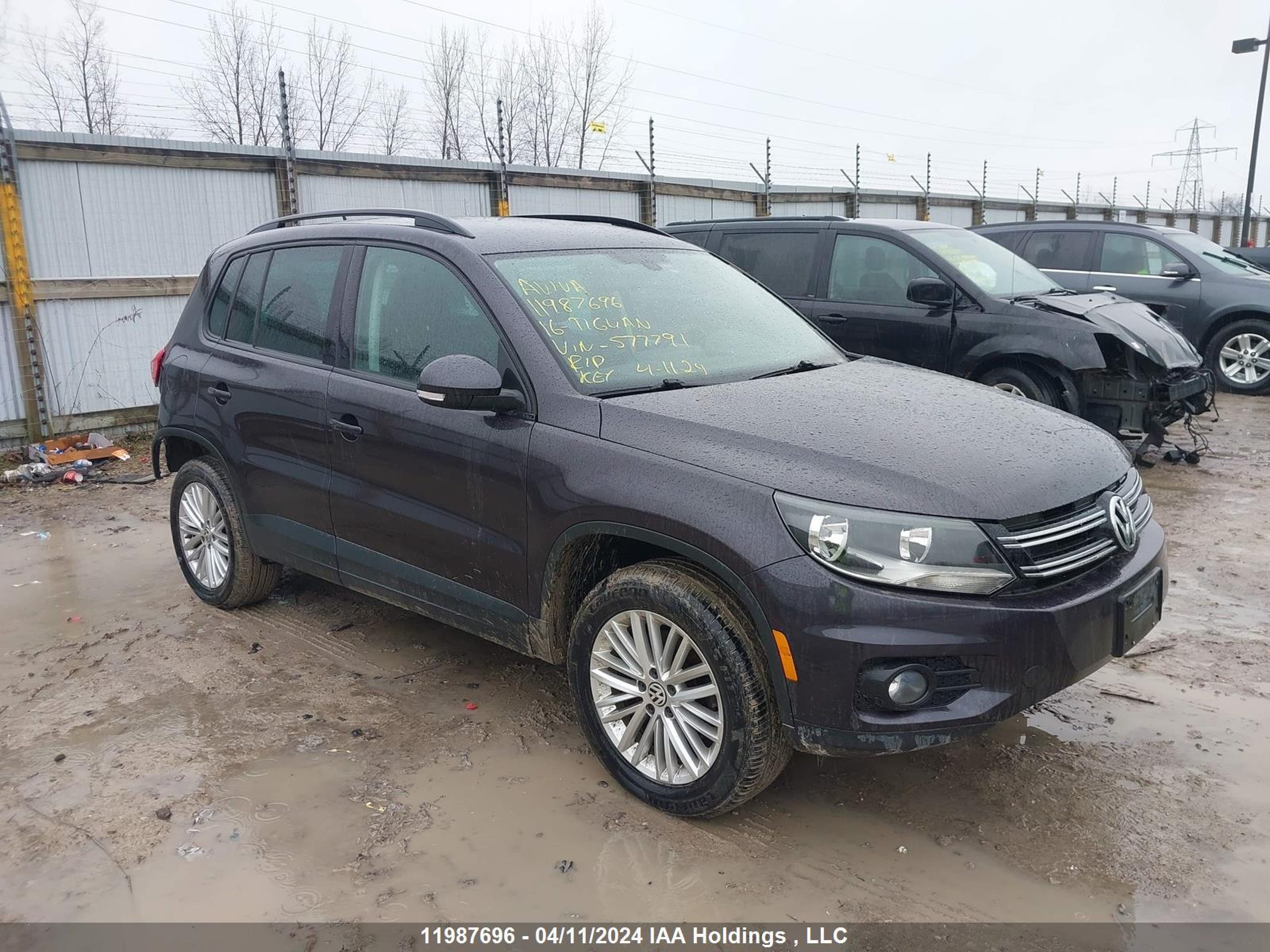 VOLKSWAGEN TIGUAN 2016 wvgjv7ax6gw577791