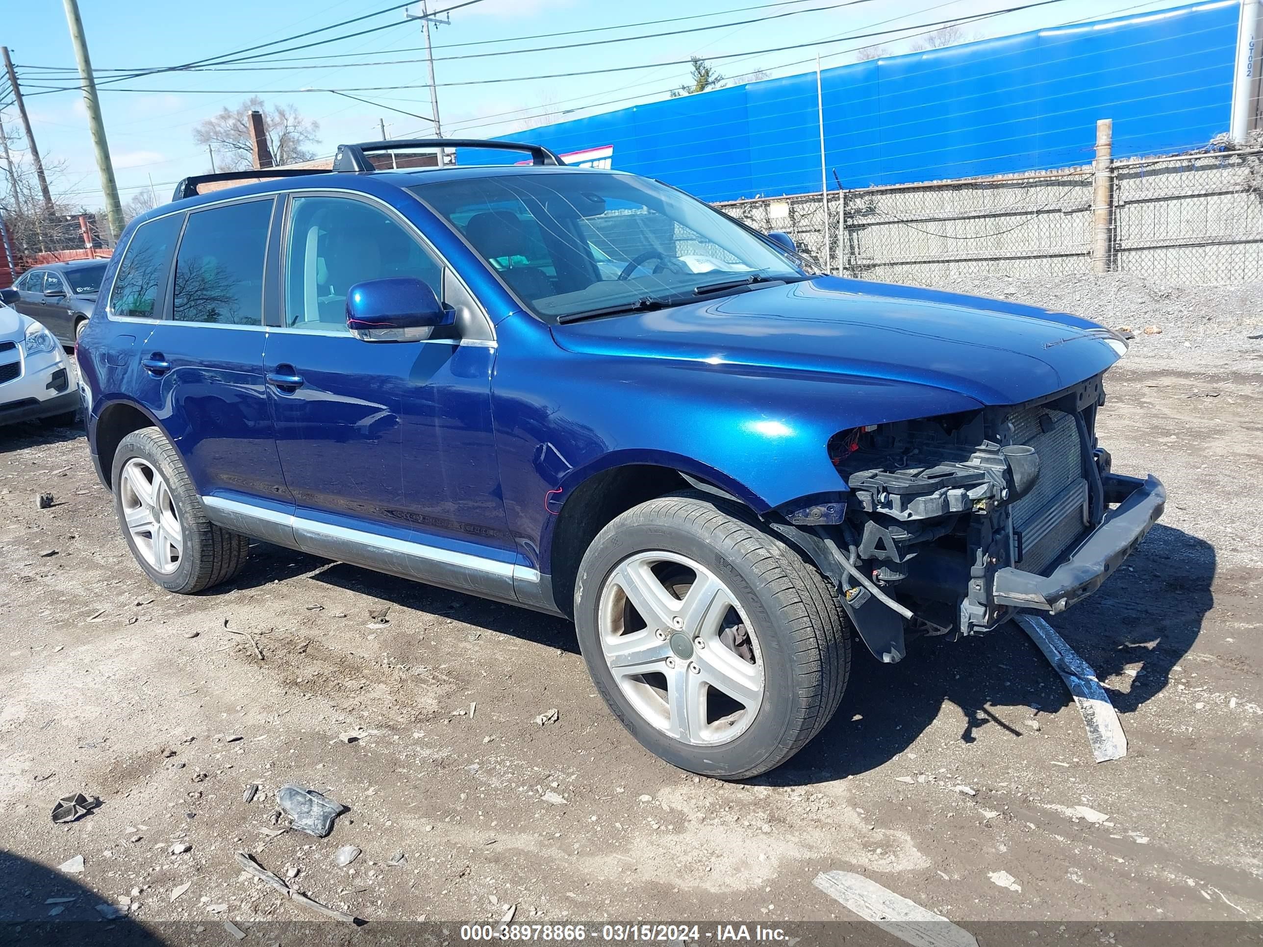 VOLKSWAGEN TOUAREG 2006 wvgmm77l26d006359