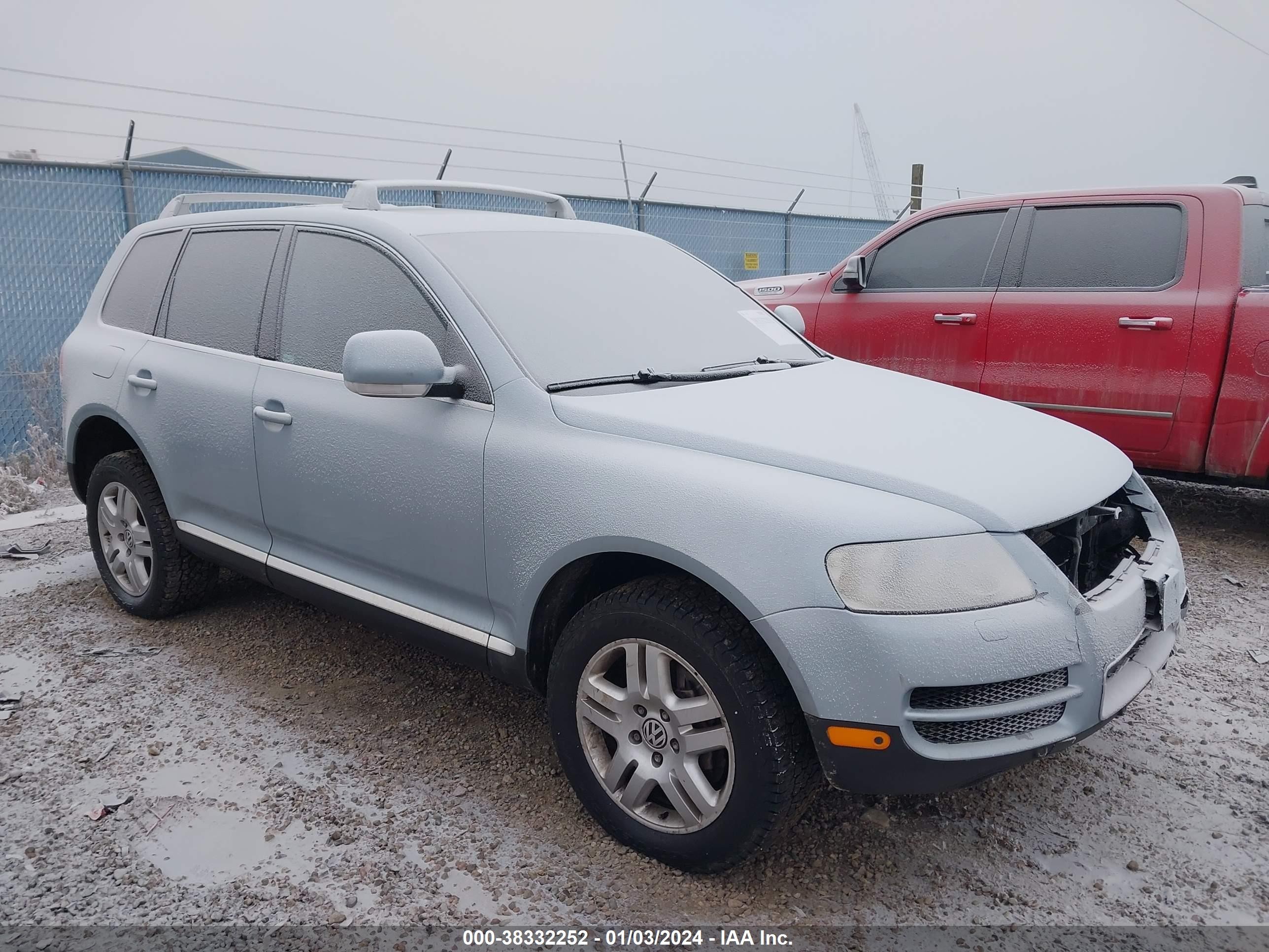 VOLKSWAGEN TOUAREG 2005 wvgmm77l35d022942