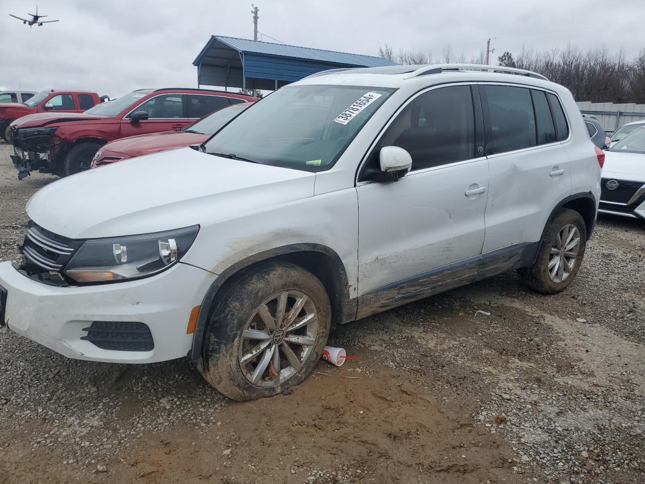 VOLKSWAGEN TIGUAN 2017 wvgrv7ax5hk018549