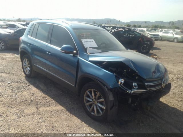 VOLKSWAGEN TIGUAN 2017 wvgrv7ax6hk018267