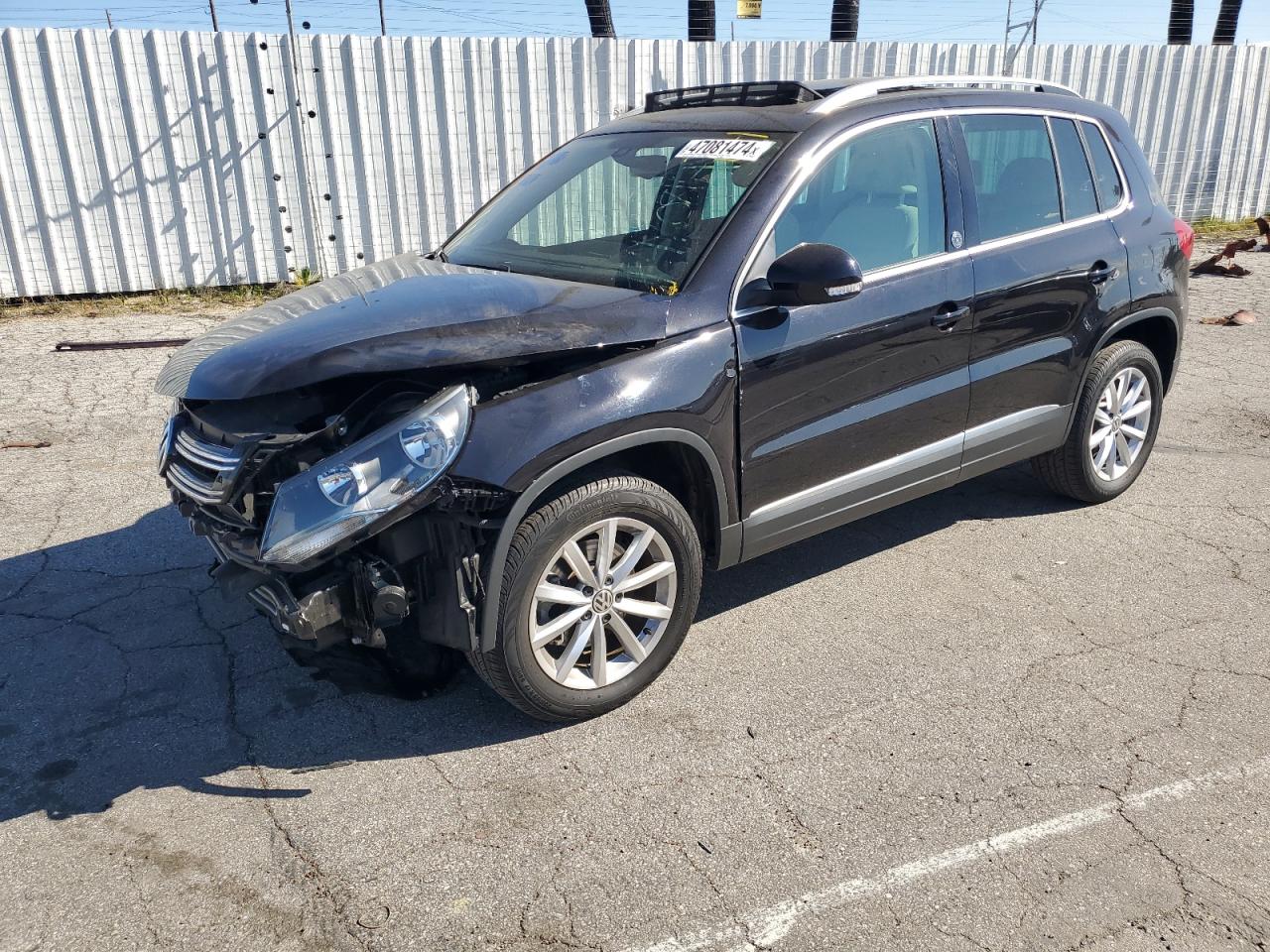 VOLKSWAGEN TIGUAN 2017 wvgrv7ax8hk000921