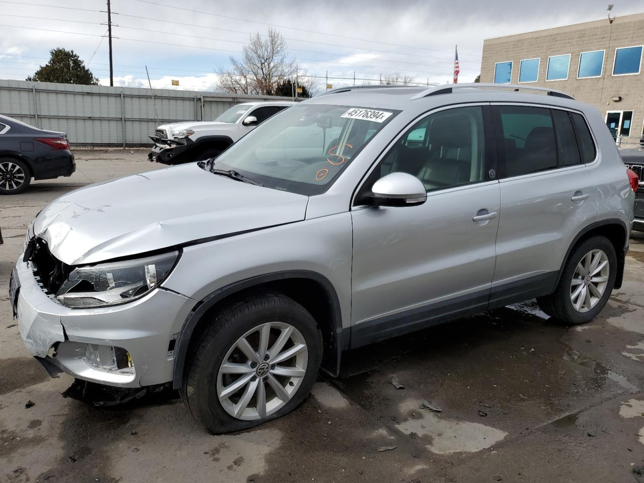 VOLKSWAGEN TIGUAN 2016 wvgsv7ax2hk007977