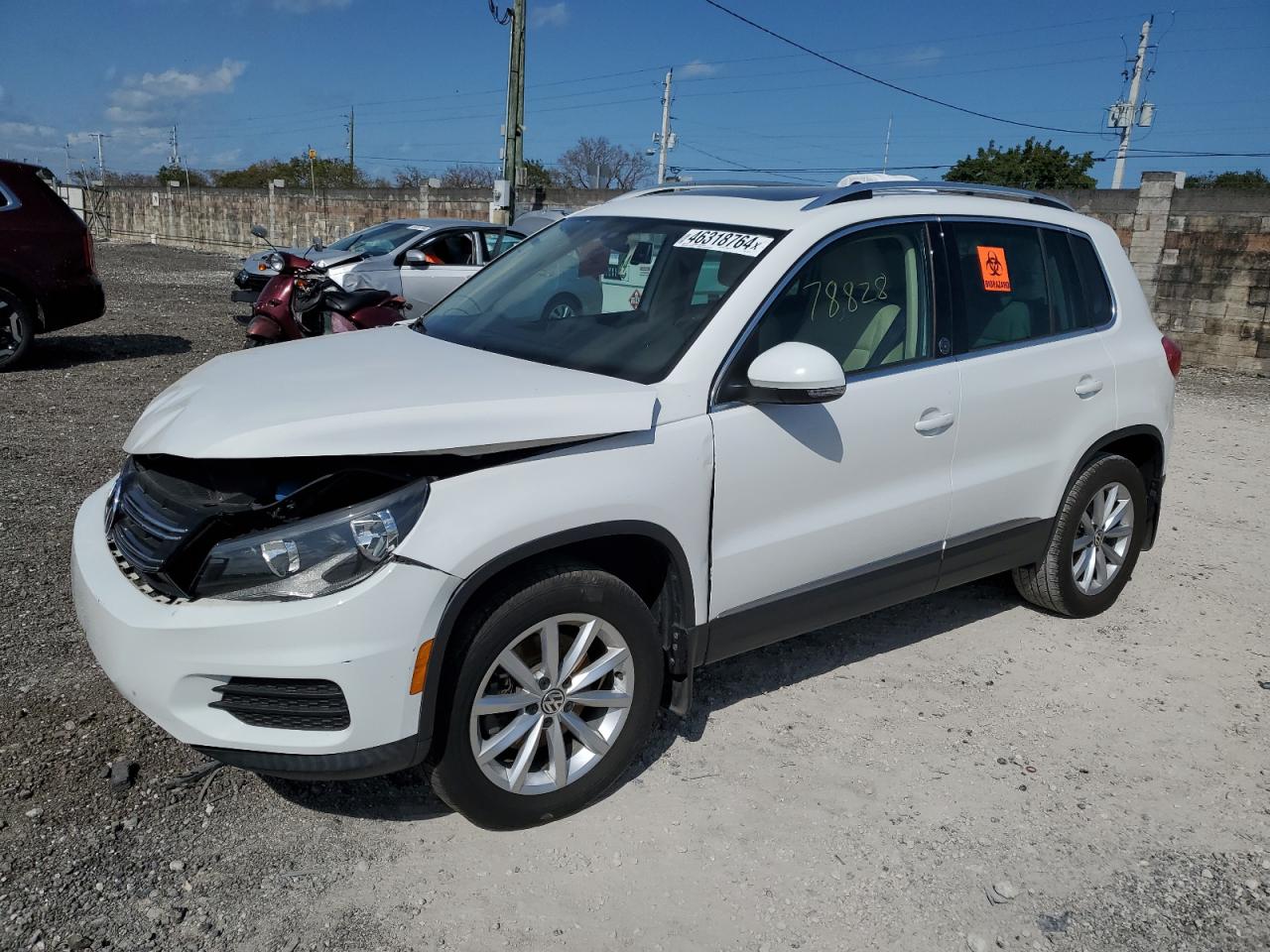 VOLKSWAGEN TIGUAN 2016 wvgsv7ax2hk012483