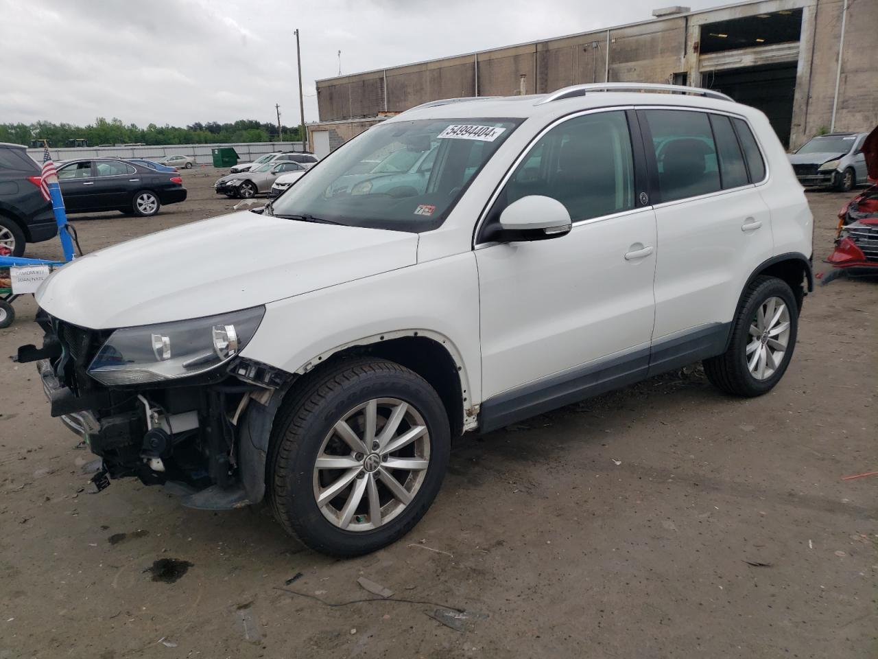 VOLKSWAGEN TIGUAN 2017 wvgsv7ax7hk010177