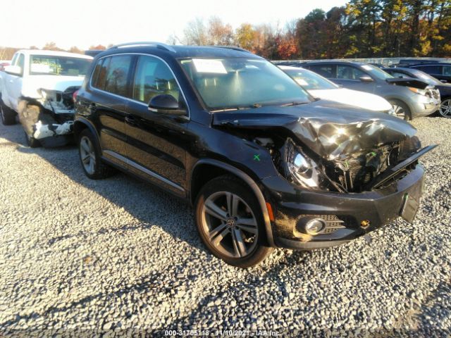 VOLKSWAGEN TIGUAN 2017 wvguv7ax4hk030802