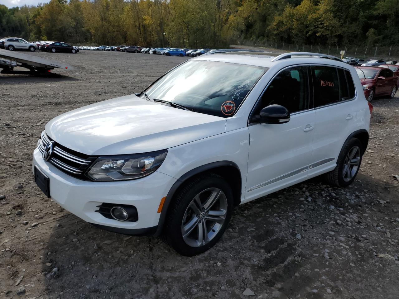 VOLKSWAGEN TIGUAN 2017 wvguv7ax6hw510879