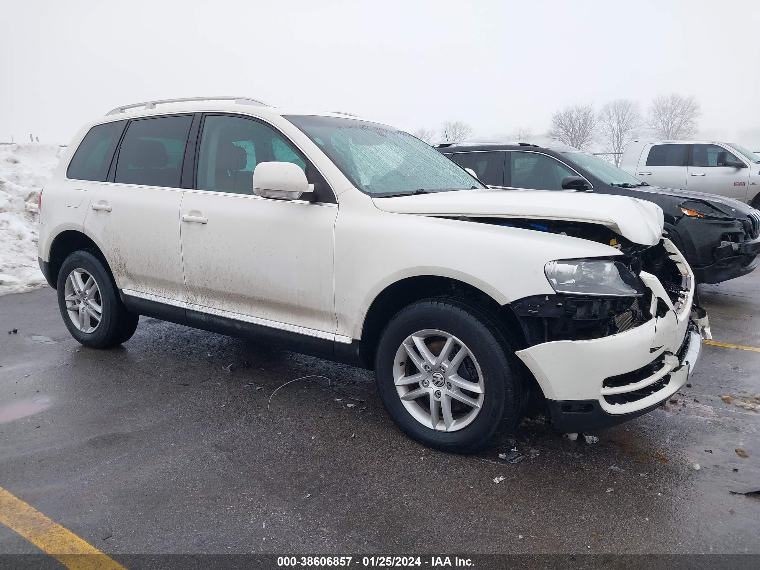 VOLKSWAGEN TOUAREG 2007 wvgzb77l17d020590