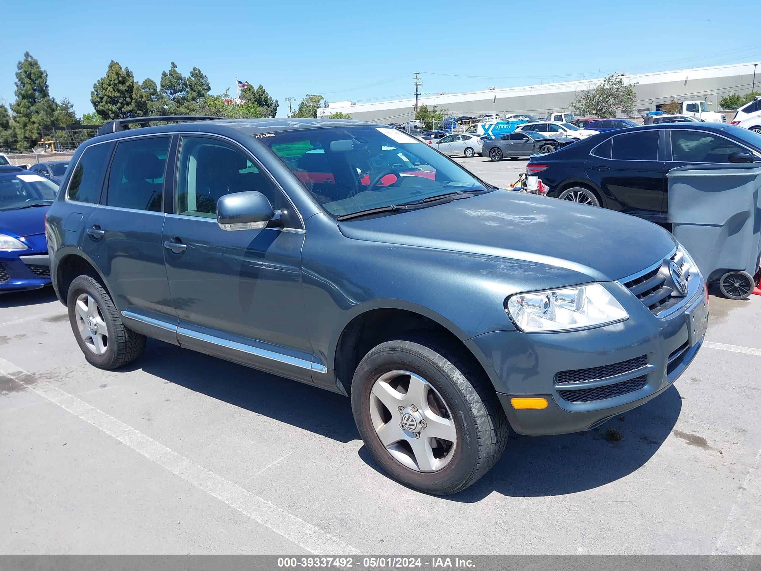 VOLKSWAGEN TOUAREG 2004 wvgzc67l84d000744