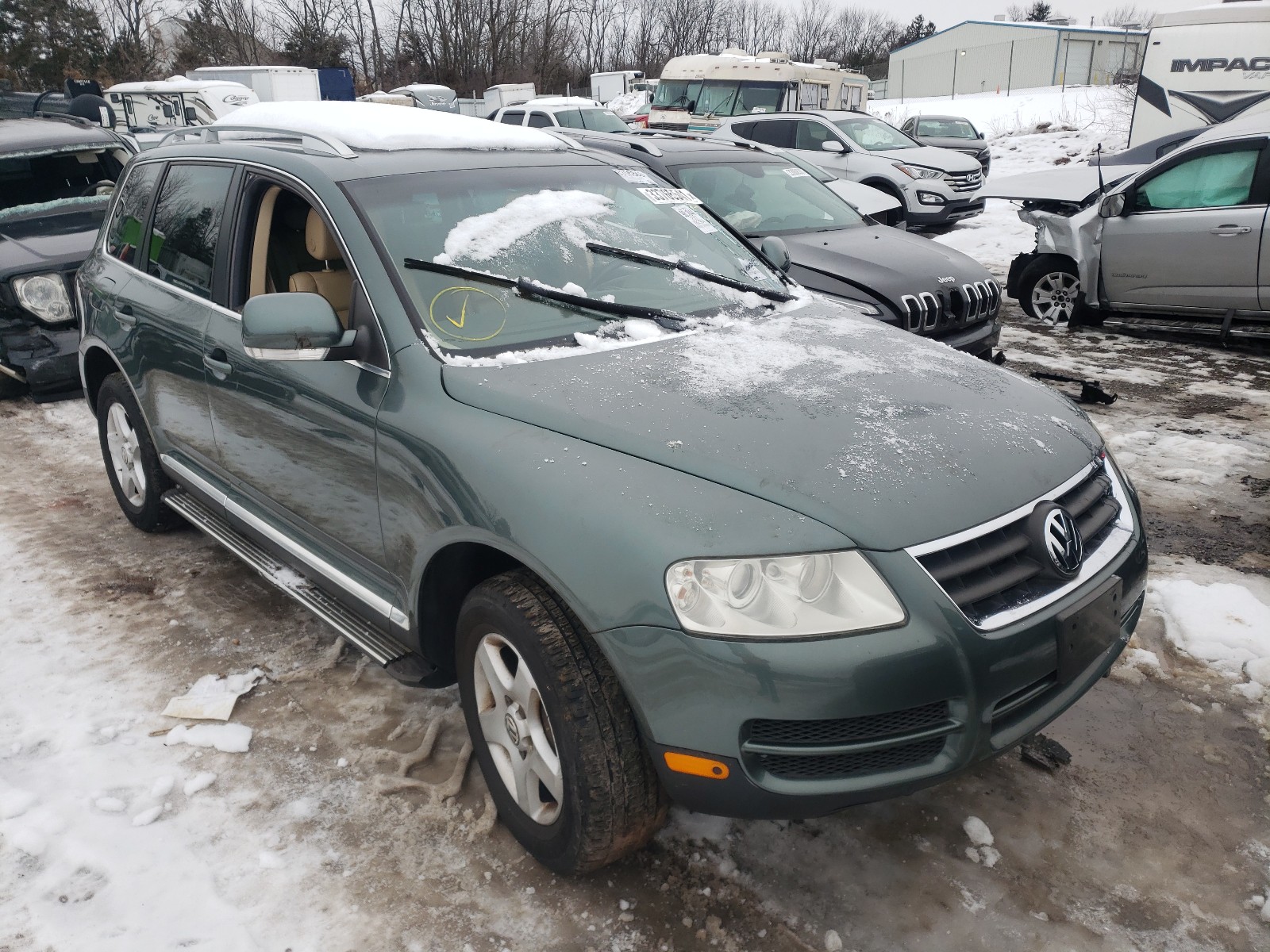 VOLKSWAGEN TOUAREG V6 2007 wvgze77l07d025898