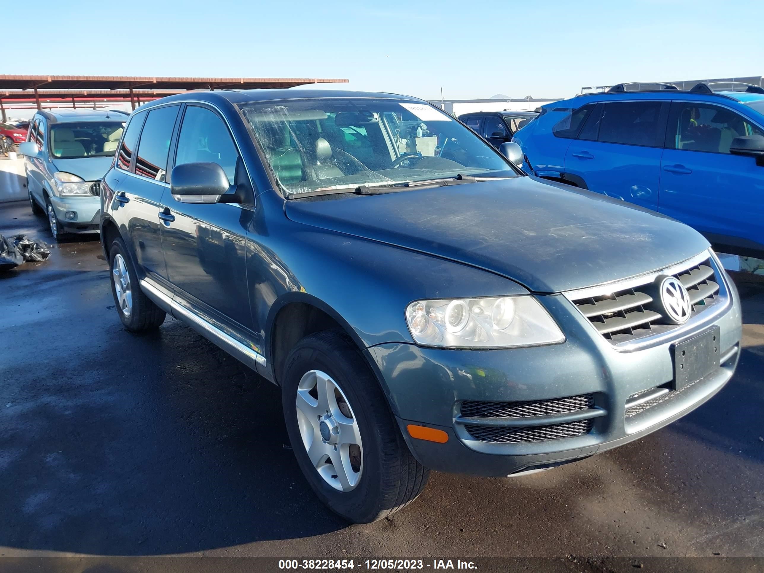 VOLKSWAGEN TOUAREG 2006 wvgzg77l06d012366