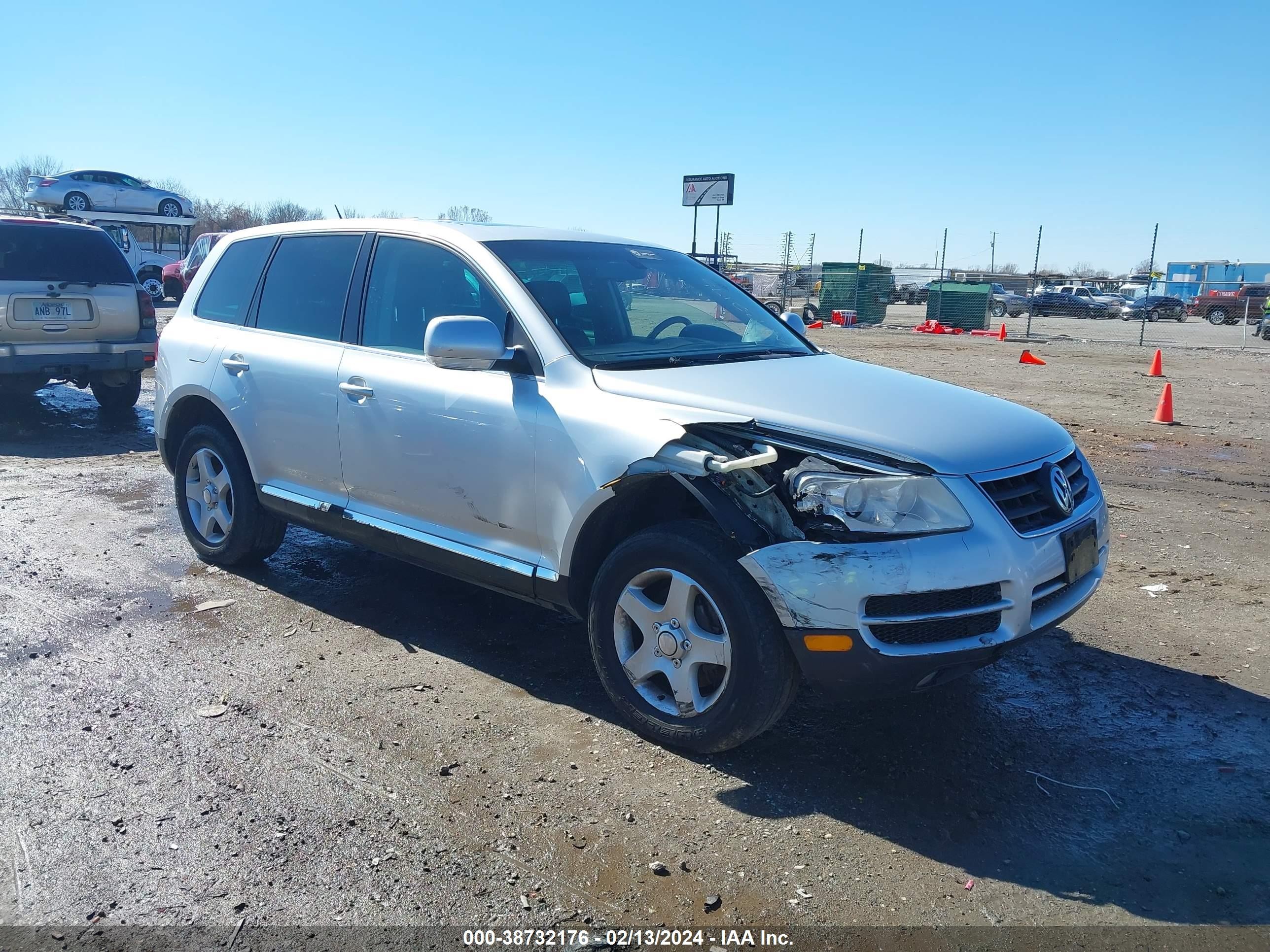 VOLKSWAGEN TOUAREG 2006 wvgzg77l26d042923