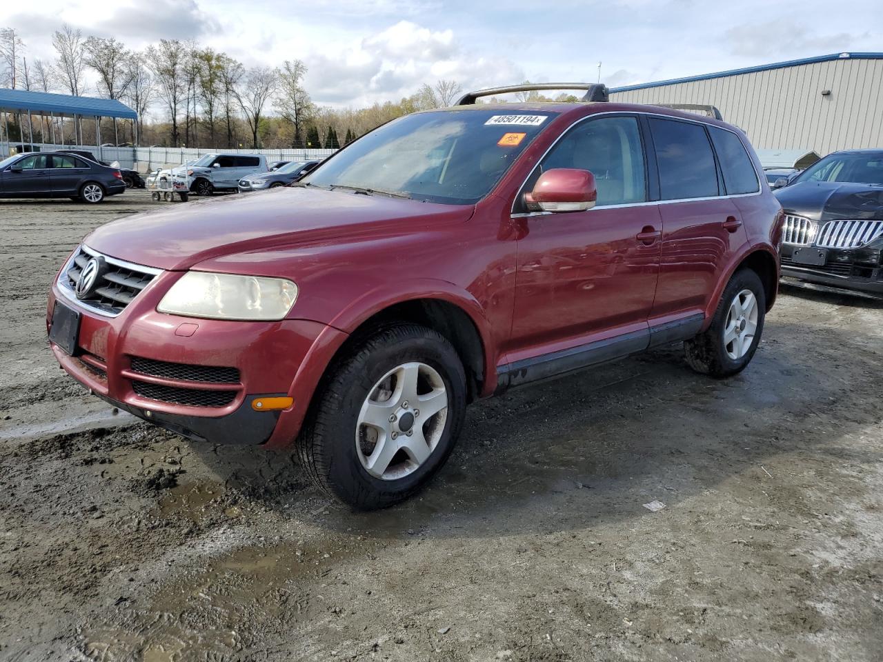 VOLKSWAGEN TOUAREG 2006 wvgzg77l36d039061