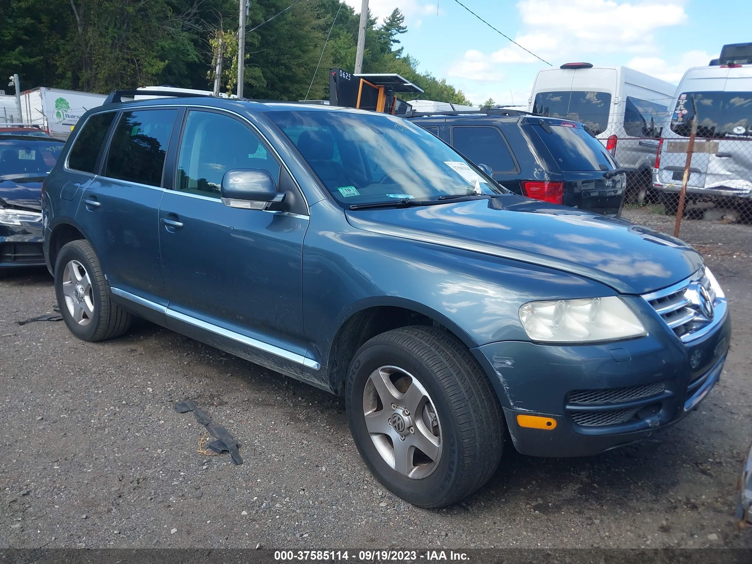 VOLKSWAGEN TOUAREG 2005 wvgzg77l55d077230