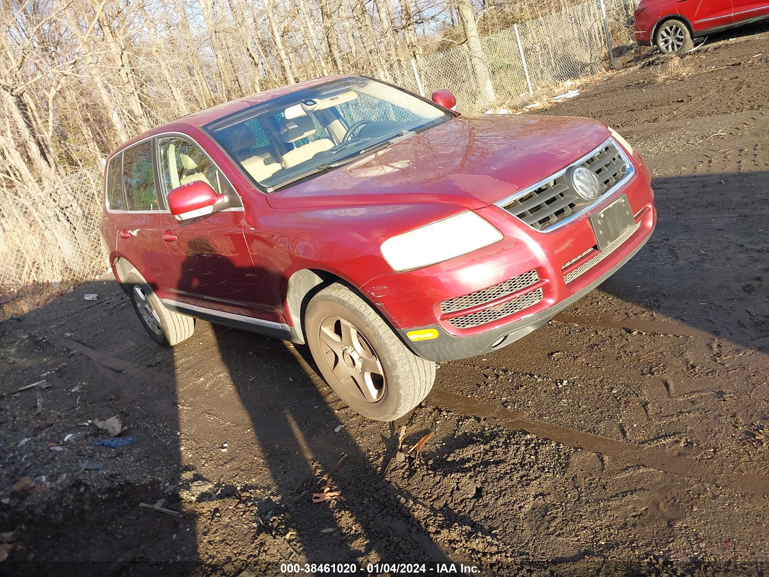 VOLKSWAGEN TOUAREG 2006 wvgzg77l56d025646