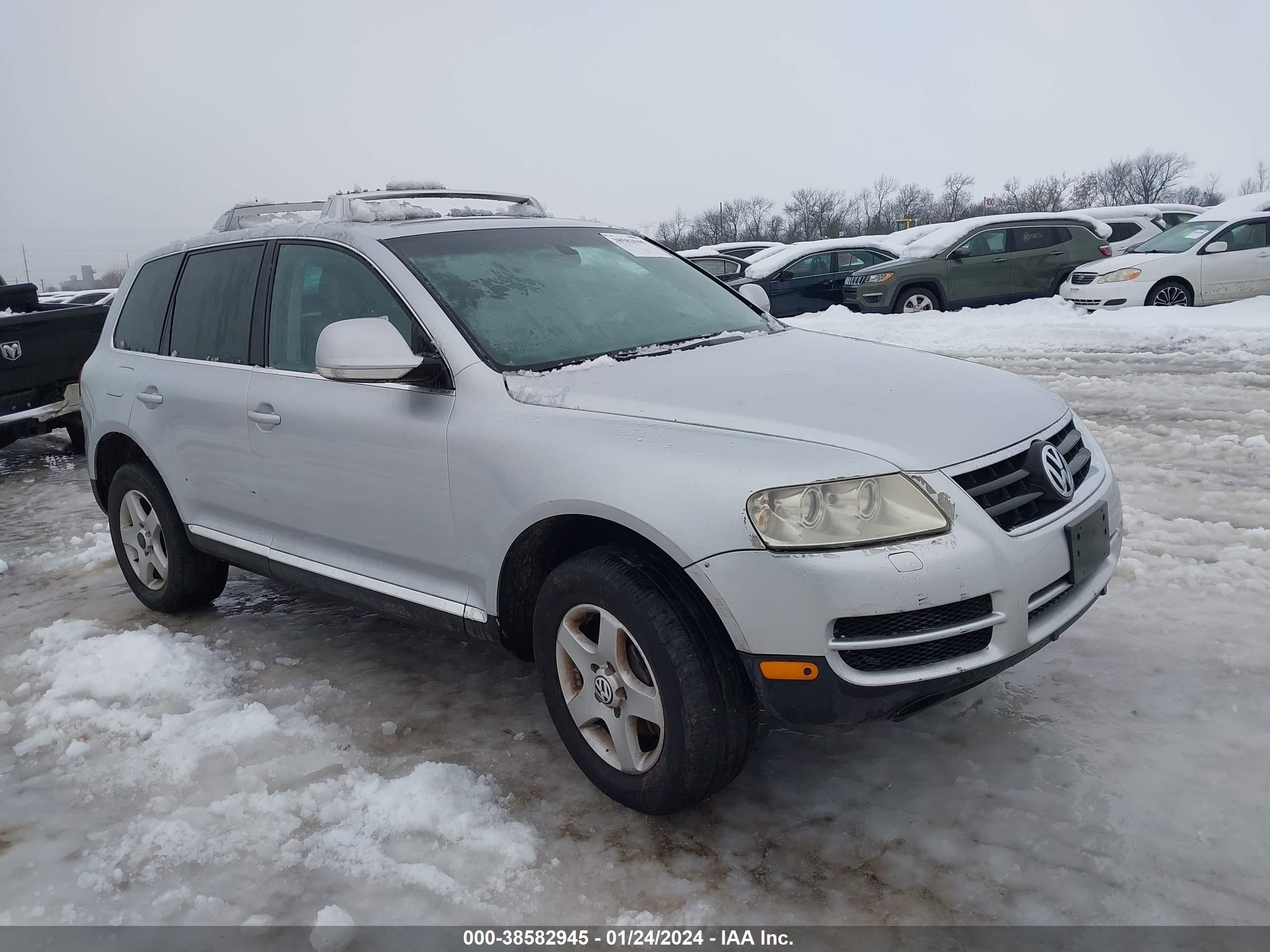 VOLKSWAGEN TOUAREG 2006 wvgzg77l66d040348