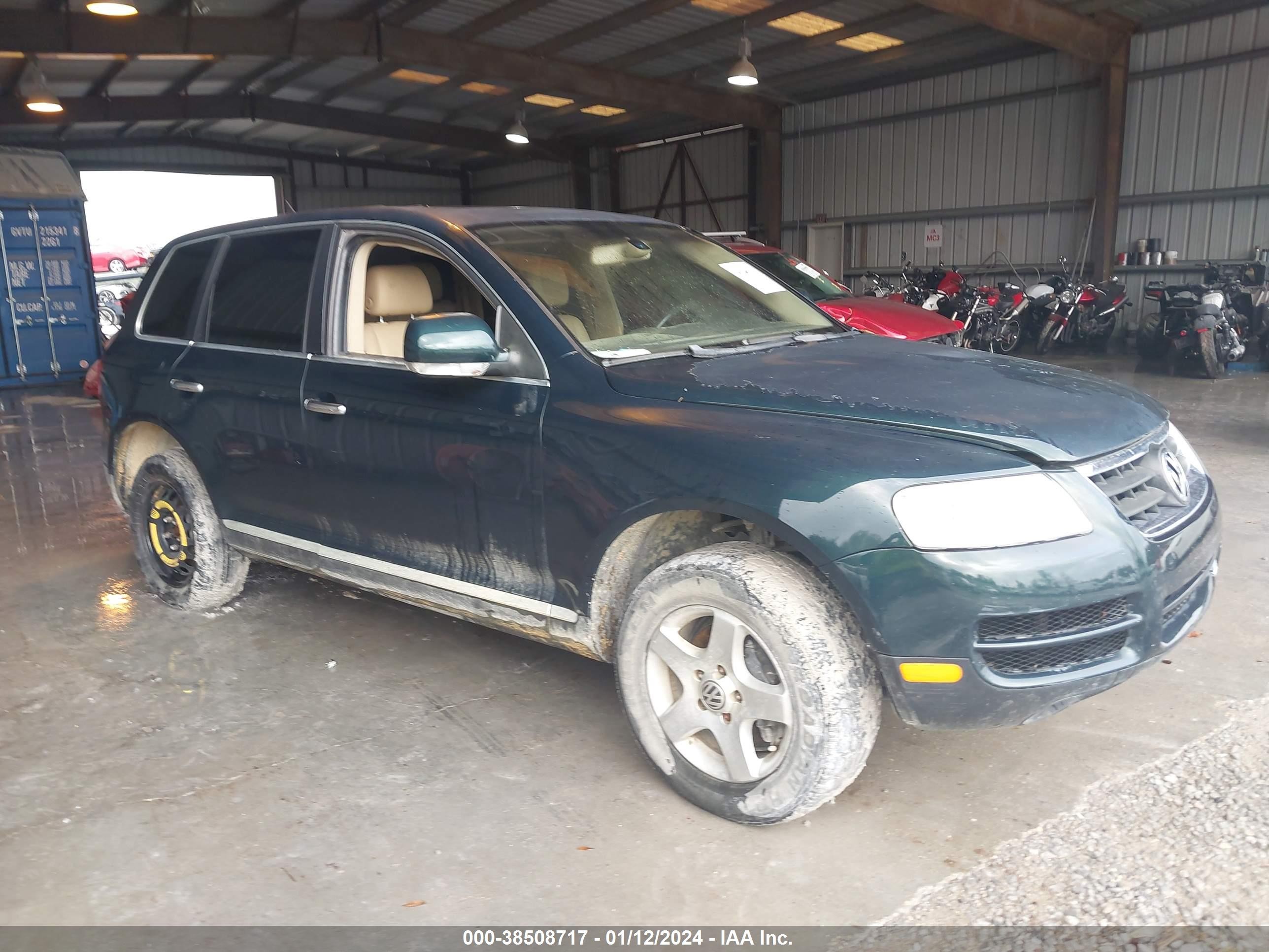 VOLKSWAGEN TOUAREG 2006 wvgzg77l86d015564