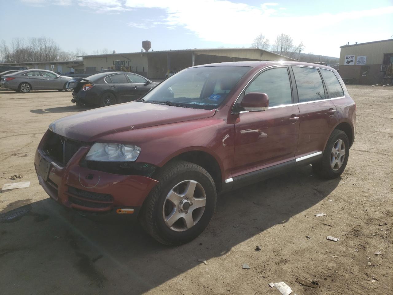 VOLKSWAGEN TOUAREG 2006 wvgzg77l86d044708