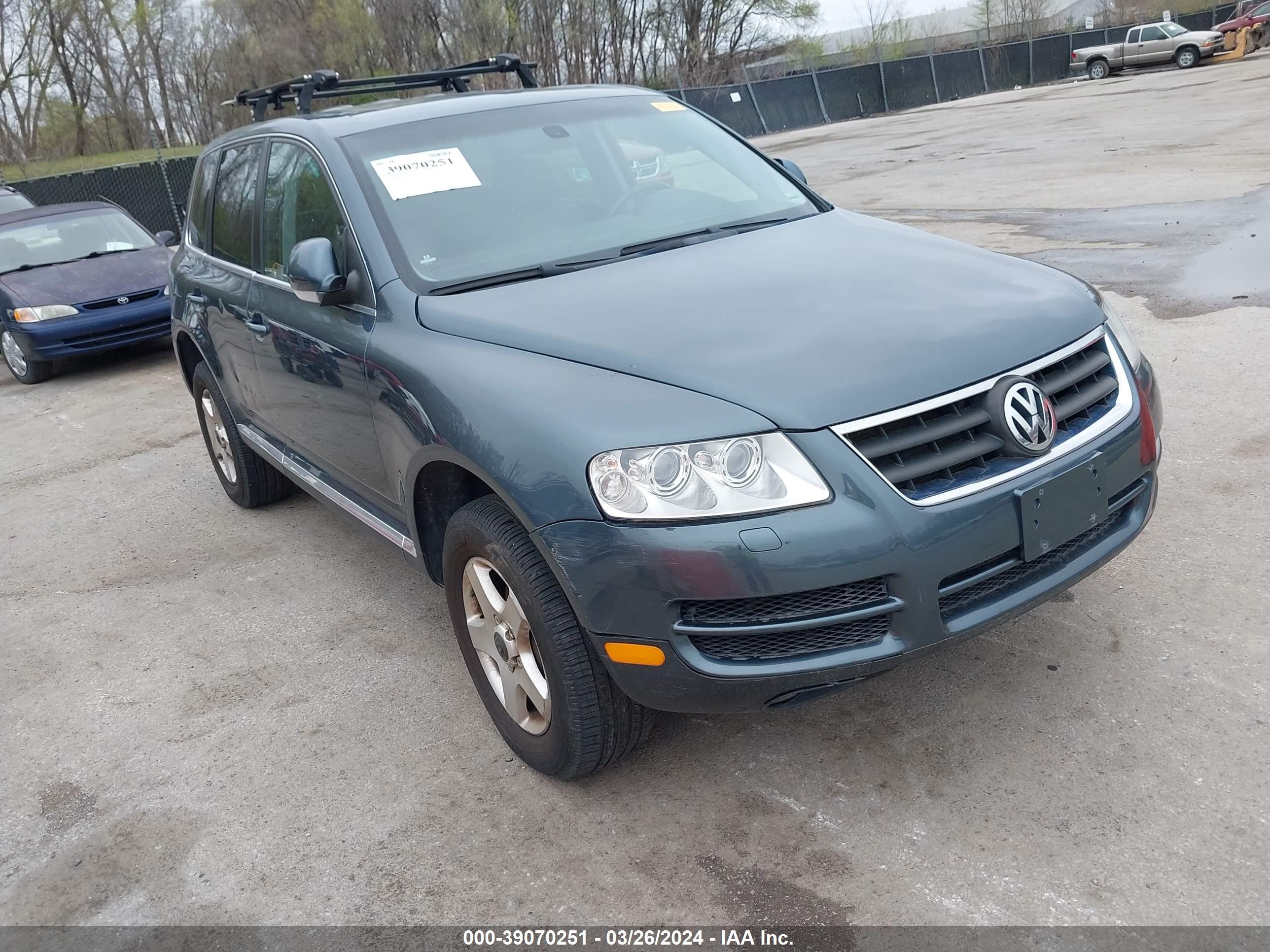 VOLKSWAGEN TOUAREG 2006 wvgzg77lx6d000774