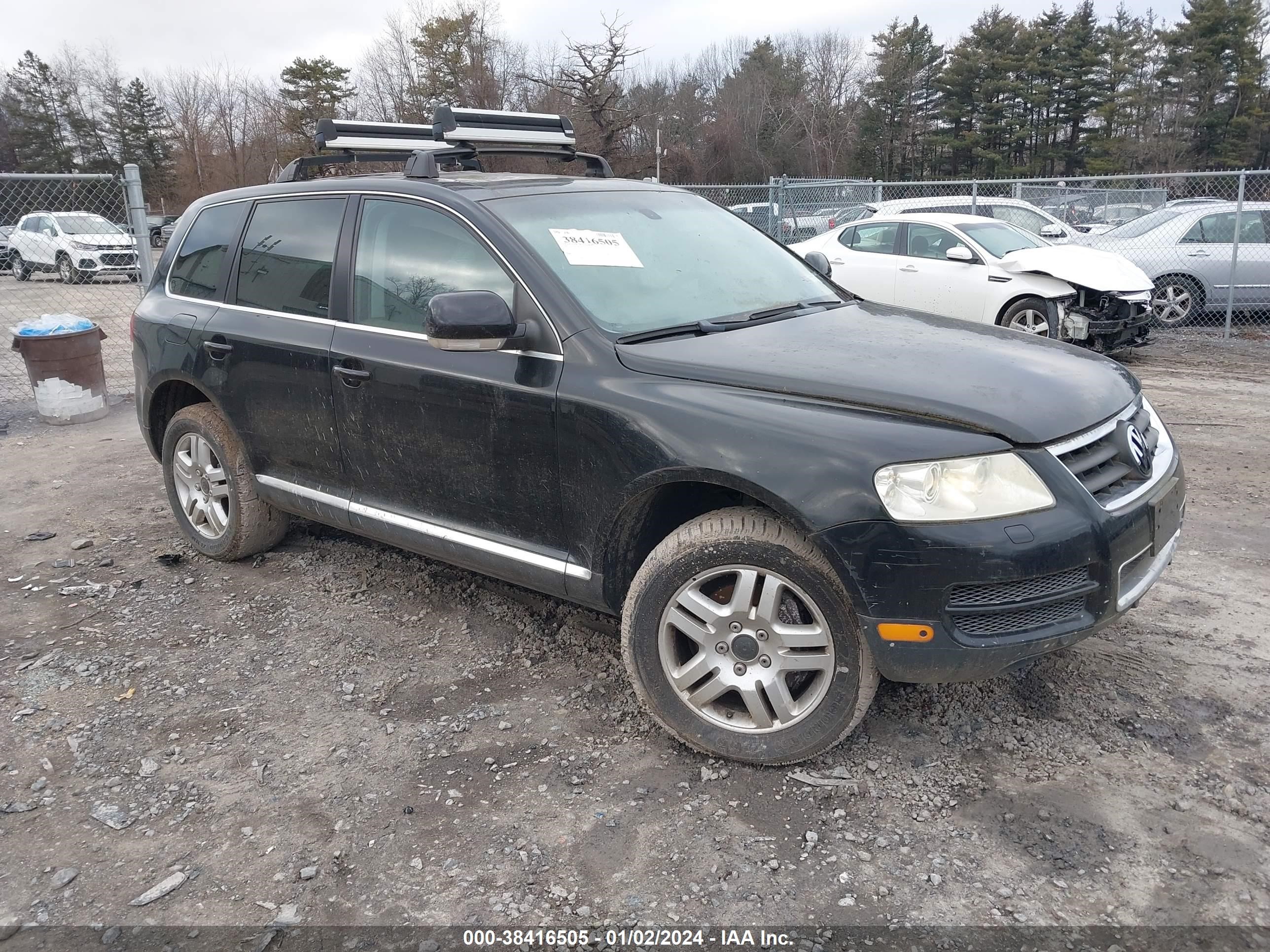 VOLKSWAGEN TOUAREG 2006 wvgzm77l06d031427