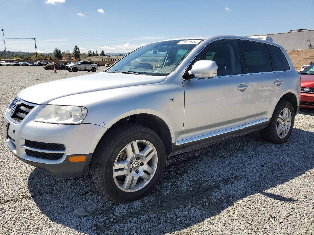 VOLKSWAGEN TOUAREG 2006 wvgzm77l26d008103