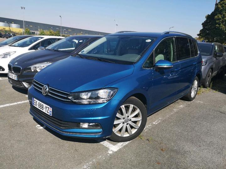 VOLKSWAGEN TOURAN 2017 wvgzzz1tzhw075631