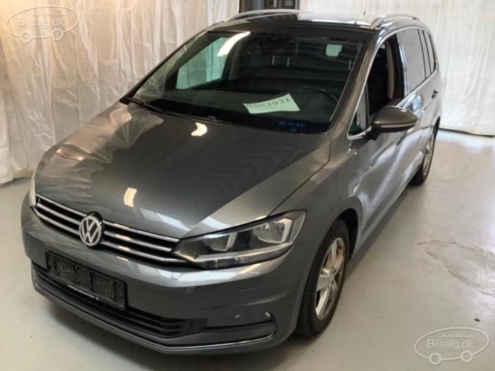 VOLKSWAGEN TOURAN MPV 2017 wvgzzz1tzjw016260