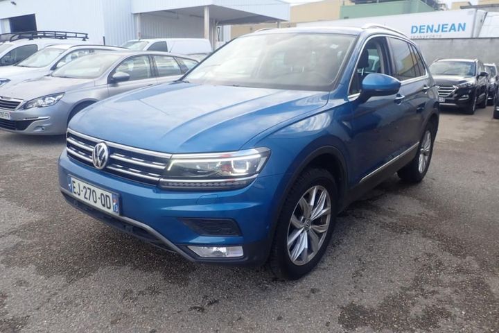 VOLKSWAGEN TIGUAN 2017 wvgzzz5nzhw367918