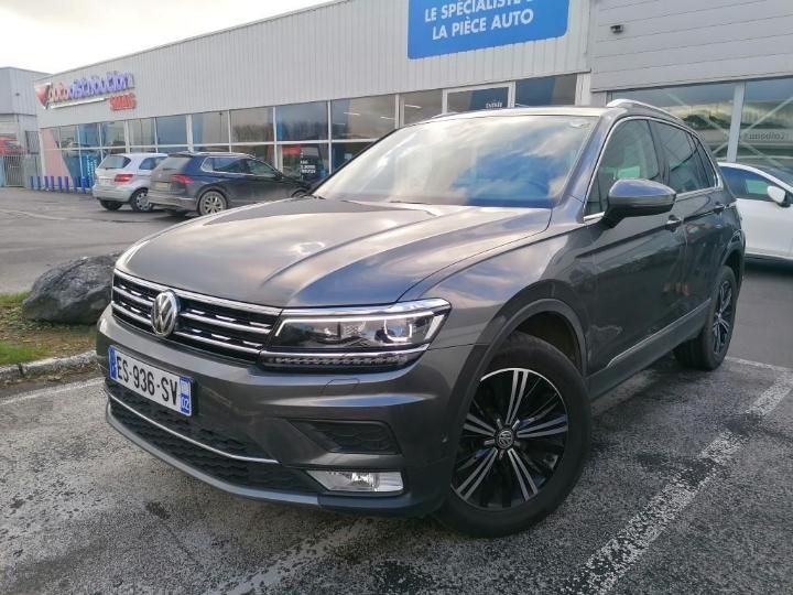 VOLKSWAGEN TIGUAN 2017 wvgzzz5nzhw416658