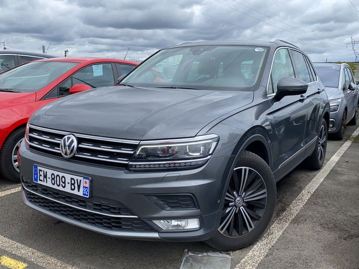 VOLKSWAGEN TIGUAN 2017 wvgzzz5nzhw417109