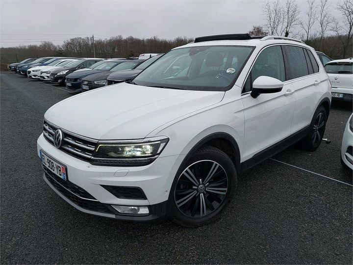 VOLKSWAGEN TIGUAN 2017 wvgzzz5nzhw910074