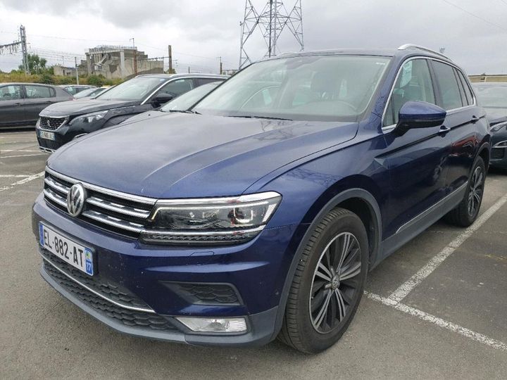 VOLKSWAGEN TIGUAN 2017 wvgzzz5nzhw911344