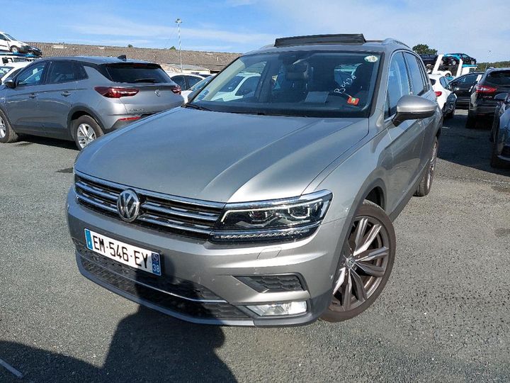 VOLKSWAGEN TIGUAN 2017 wvgzzz5nzhw916742