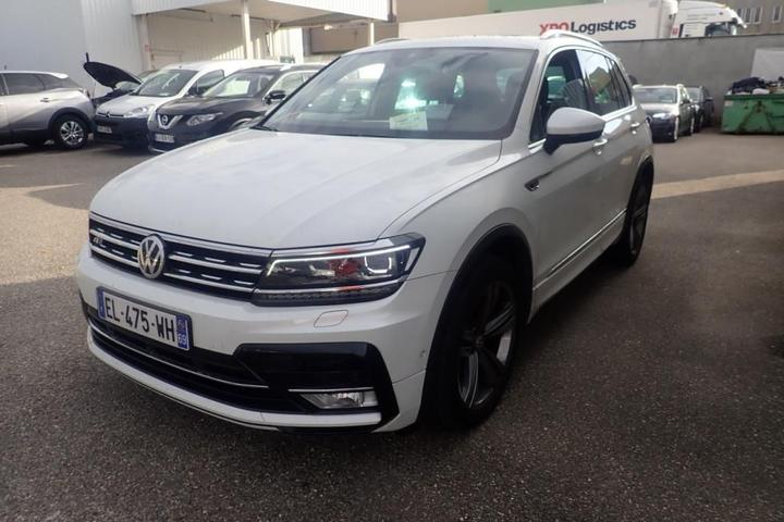 VOLKSWAGEN TIGUAN 2017 wvgzzz5nzhw917453