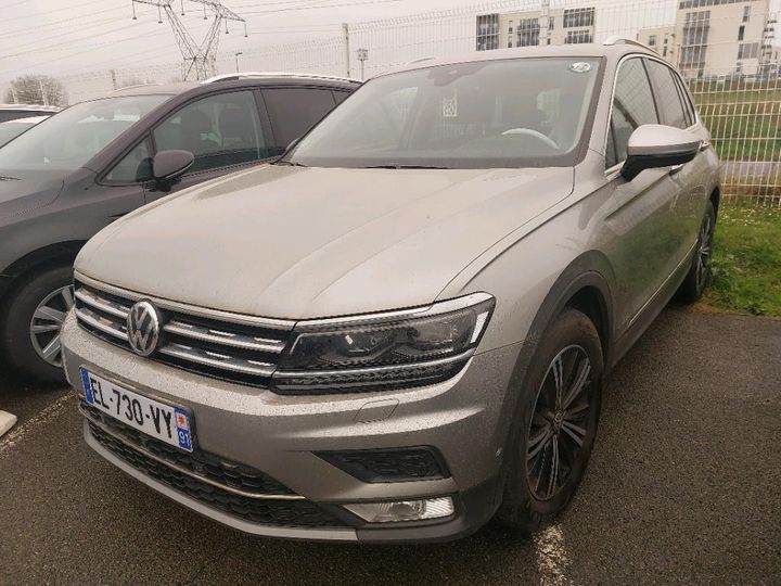 VOLKSWAGEN TIGUAN 2017 wvgzzz5nzhw923111